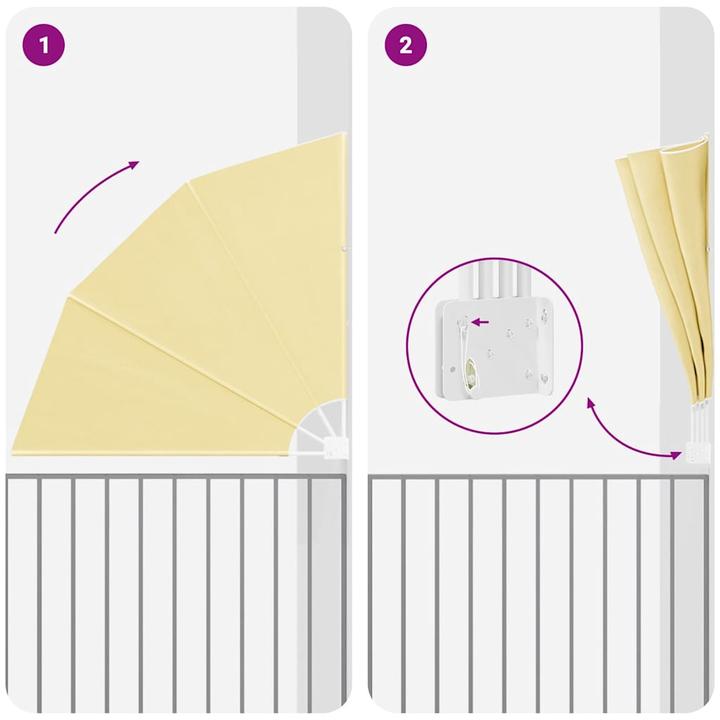 Produktbild vidaXL Balkon Sichtschutz (140 cm)