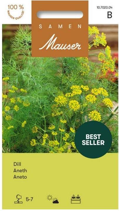 Produktbild Samen Mauser Dill (Kräutersamen)