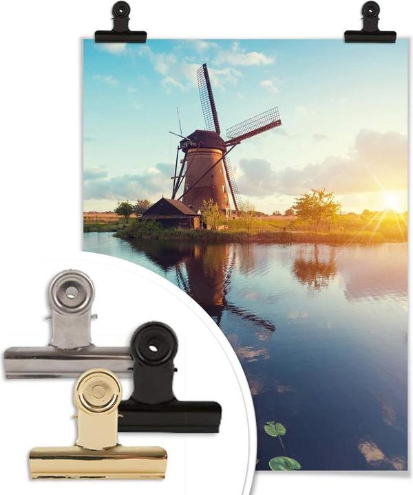 Produktbild Trenddeko Holländische Windmühle (120 x 150 cm)