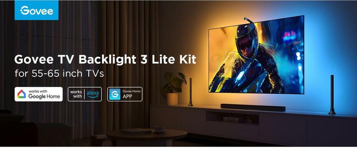 Produktbild Govee TV Backlight 3 Lite Kit (Warmweiss, 41 cm, Indoor)