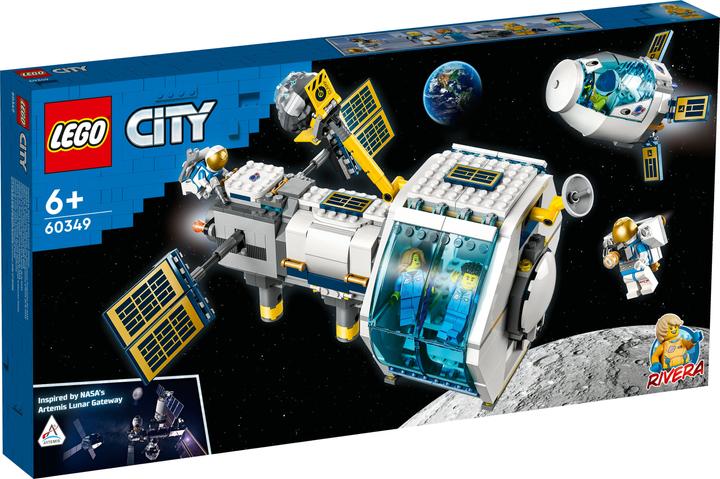 Actual product image LEGO Lunar Space Station (60349, LEGO City)