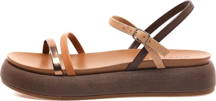 Produktbild Inuovo Ein angesagter Eyecatcher ist diese bequeme und modische Plateausandalette von. Das Modell au (37)