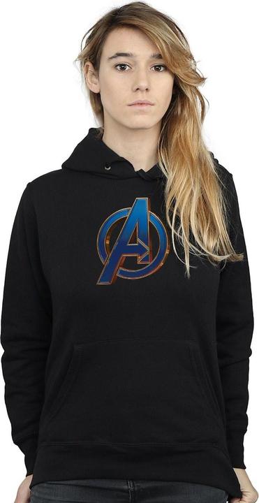 Immagine prodotto Avengers Endgame Heroic Logo Felpa con Cappuccio Donna (XXL)