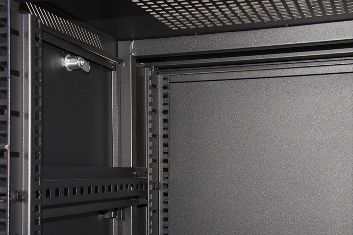 Actual product image ARMADIO DA TERRA 19" 32 UNIT&#192, 1610*600*600MM NERO (19 inch rack)