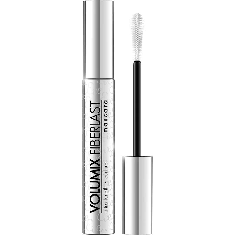 Eveline Schwarz Mascara, Volumix Fiberlast Curl Mascara Podkręcający Tusz Do Rzęs Black 10Ml (Schwarz)
