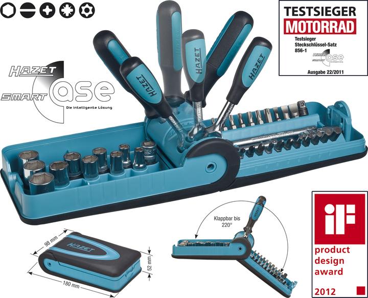 Produktbild HAZET Smart Case (12 mm, 10  mm, 5.5 mm, 13 mm, 11 mm, 14 mm)