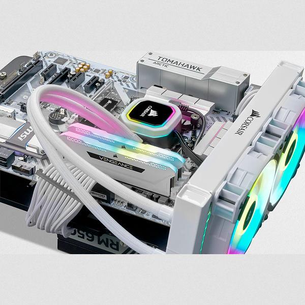 Productafbeelding Corsair Vengeance RGB Pro SL (4 x 16GB, 3600 MHz, DDR4 RAM, DIMM 288 pin)