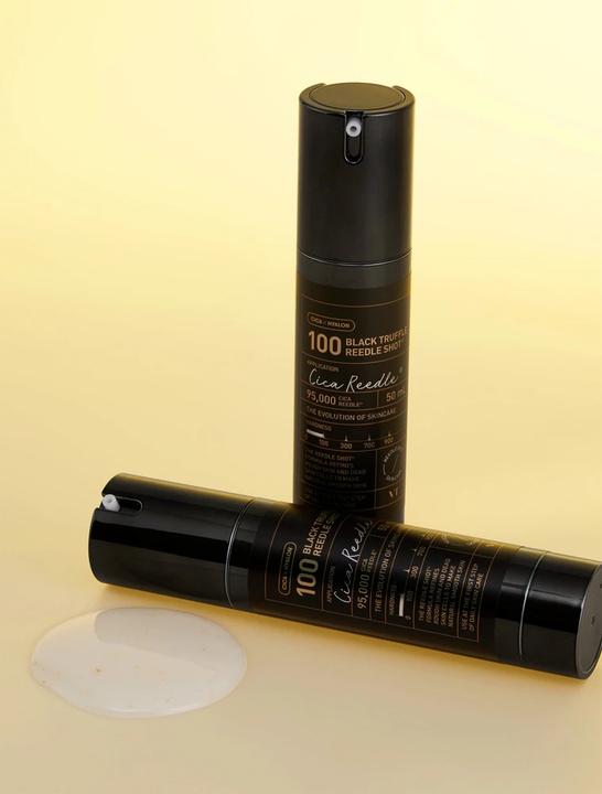 Actual product image VT Cosmetics Black Truffle Reedle Shot 100 Spicule Microneedling Exosome Serum (50 ml)