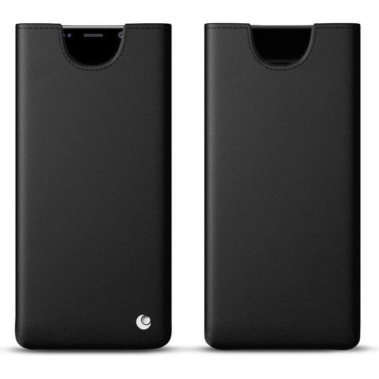 Noreve Lederschutzhülle (Samsung Galaxy Note 9), Smartphone Hülle, Schwarz