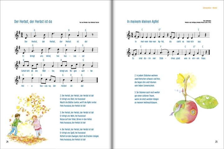 Immagine prodotto Die 100 schönsten Kinderlieder - Mit einfachen Noten und Akkorden für Gitarre und Klavier (Tedesco, Margot Kässmann, Lea Kässmann, Melanie Brockamp, 2021)