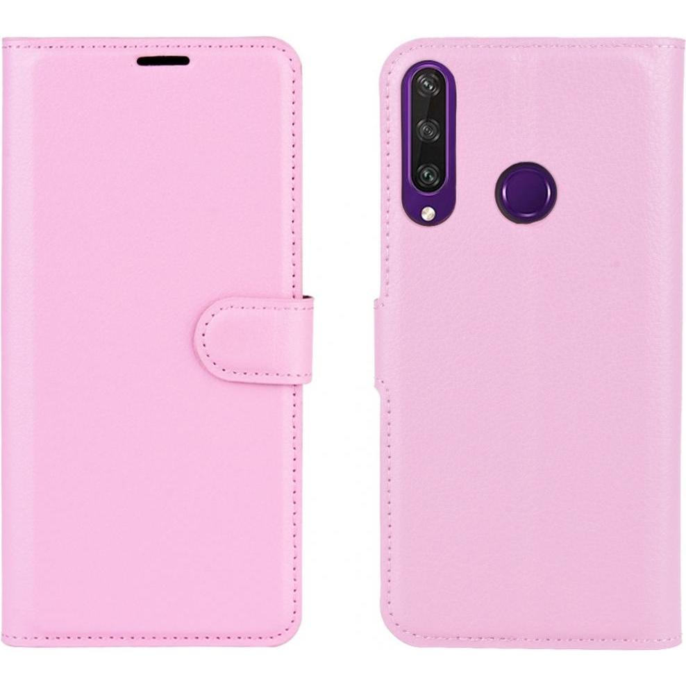 Thumbnail - Screenguard Huawei Y6p Leather Guard Lederhülle (Huawei Y6p), Smartphone Hülle, Rosa