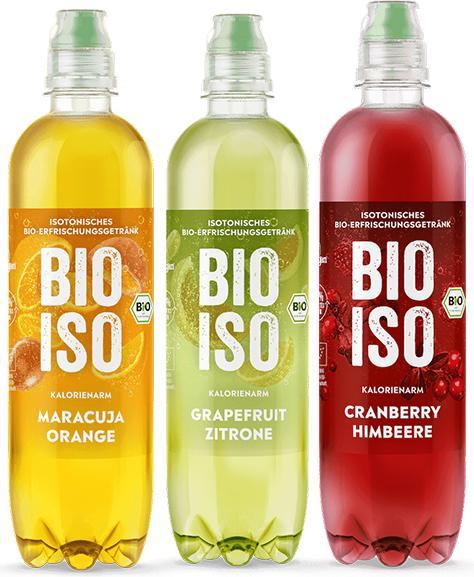 Actual product image Acáo BIO ISO (600ml) (Cranberry raspberry)