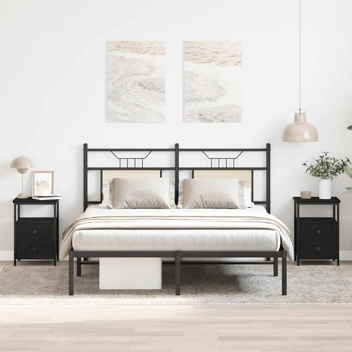 Actual product image vidaXL Bedside table (34 x 35.5 x 50 cm)