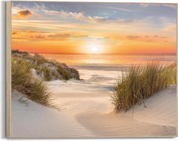Reinders Framed Deco Panel 40x50 cm Dunes Sunset (40 x 50 cm)