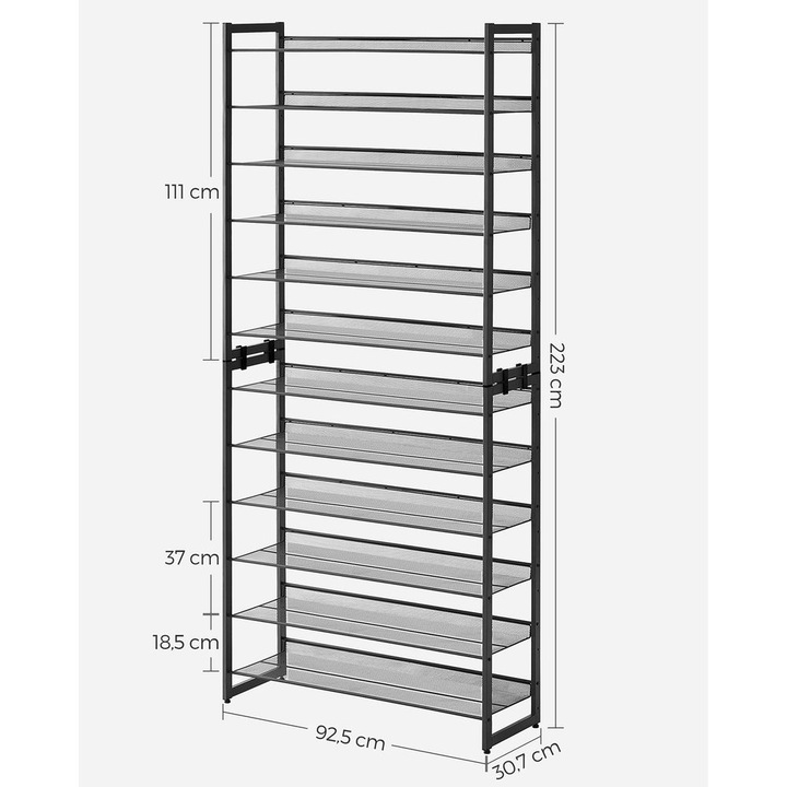 Immagine prodotto Songmics Entry (92,5 x 30,5 x 220 cm)