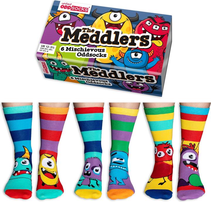 Produktbild United Oddsocks The Meddlers (3er Pack, 30 - 38)