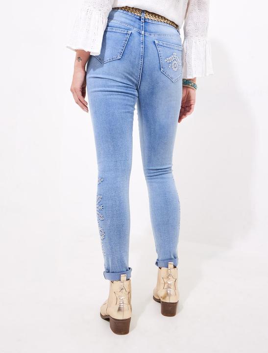 Actual product image Joe Browns Metallic Floral Skinny Jeans (46)