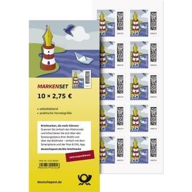 Soennecken, Marker, Briefmarke Leuchtfederstift 275ct 10St. (10 x)
