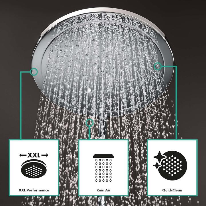 Actual product image hansgrohe Showerpipe CROMA SELECT 280 AIR 1JET