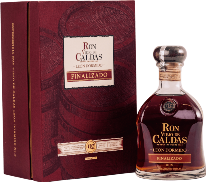 Actual product image Ron Viejo de Caldas León Dormido FINALIZADO Limited Edition / (1 x 75 cl)
