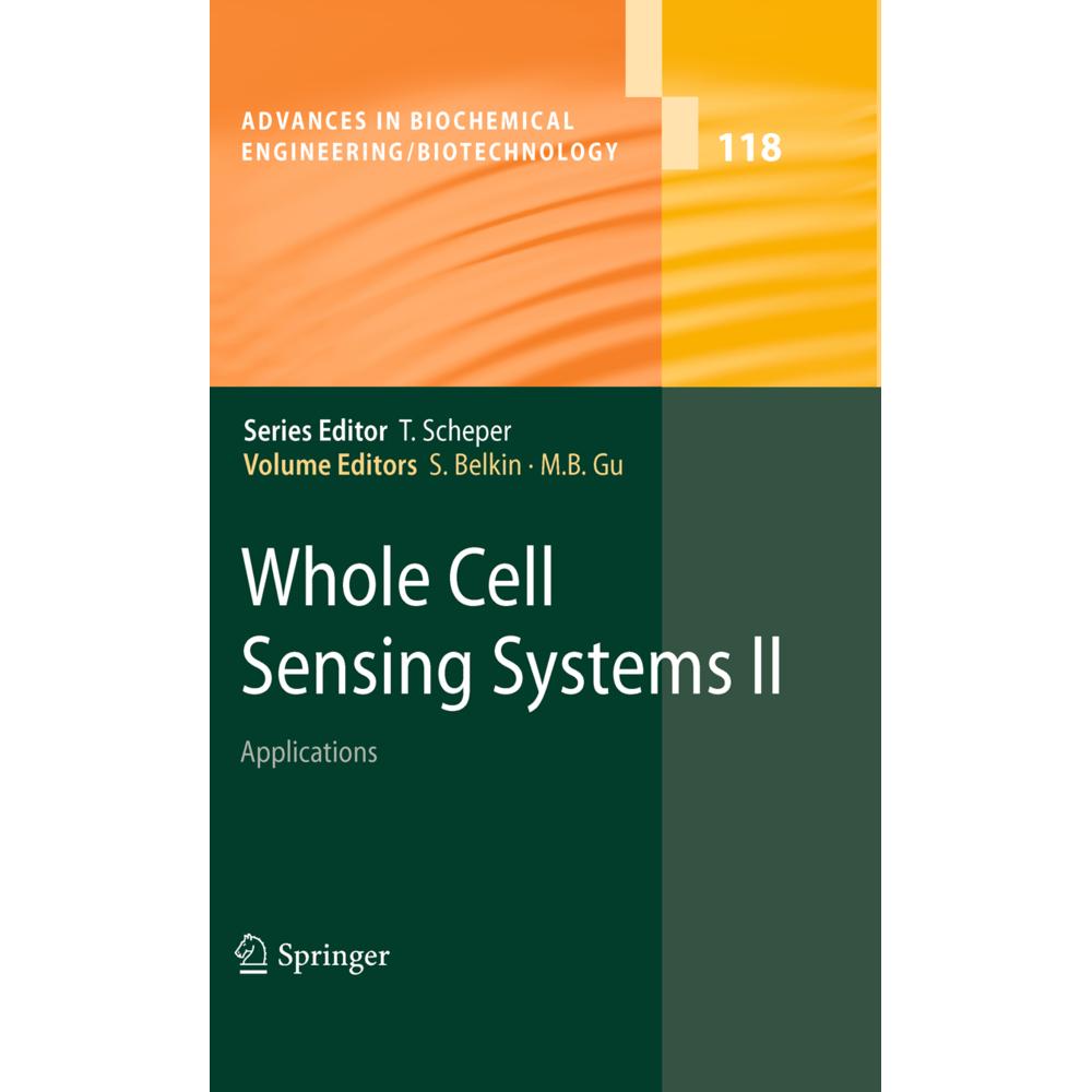 Whole Cell Sensing System, Fachbücher von Man Bock Gu, Shimshon Belkin