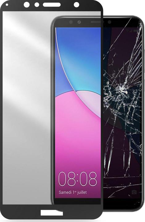 Produktbild Cellularline Capsule Screen Protector, Huawei Y6 2018, Black (1 Stück, Huawei Y6 Prime (2018), Huawei Y6 (2018), Honor 7A)