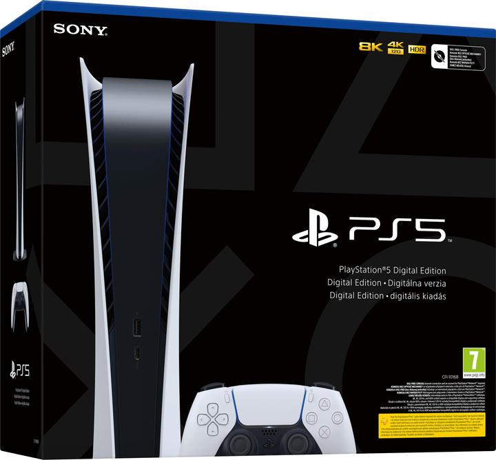 Actual product image Sony Playstation 5 Digital Edition