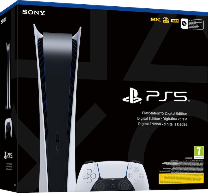 Actual product image Sony Playstation 5 Digital Edition