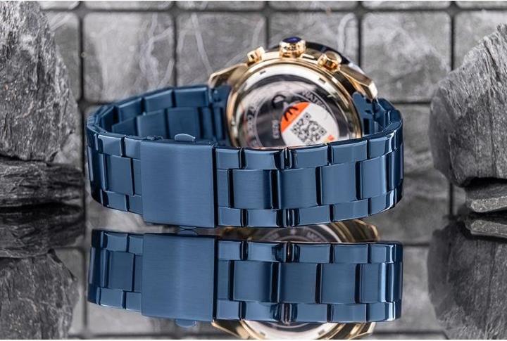 Immagine prodotto Skmei 9253RGBU Herrenuhr + BOX (Cronografo, Orologio da polso analogico, 45 mm)