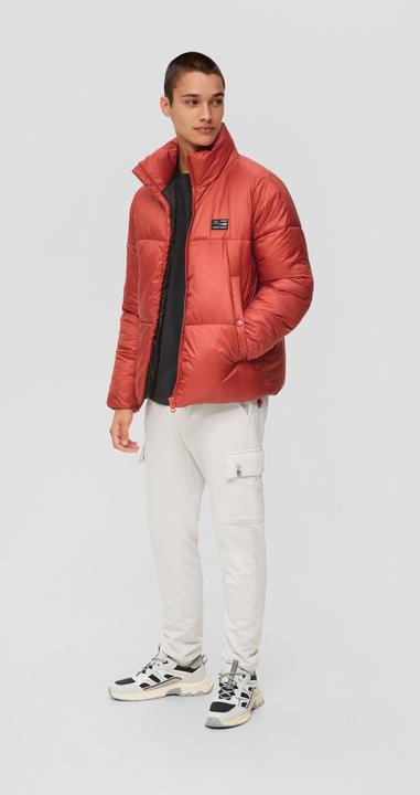 Produktbild s.Oliver Outdoor-Jacke Steppjacke mit Label-Patch (XXL)