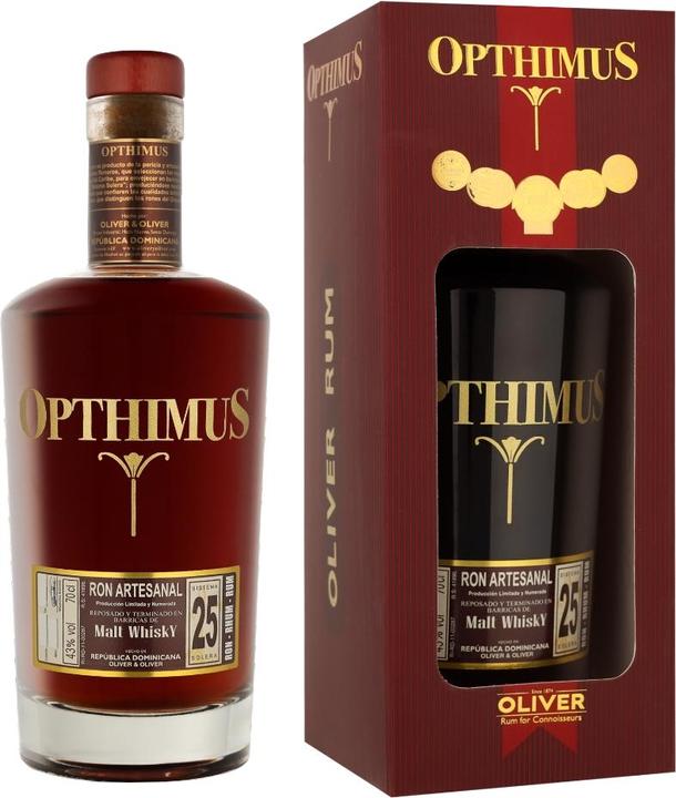 Opthimus Rum 25 Years A.S. Single Malt Finish (1 x 70 cl)