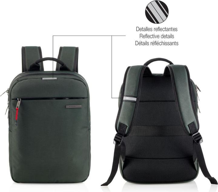 Actual product image Miquelrius Bag to work Series Rucksack S grün 13l (13 l)