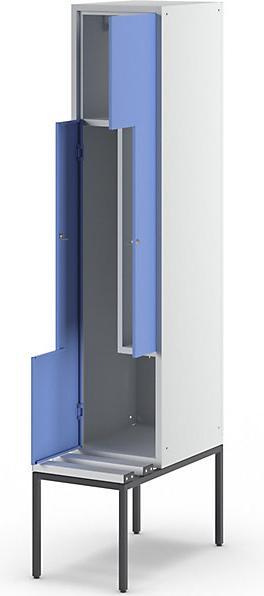 Image du produit Vestiaire Z avec banc (40 cm, 214 cm)