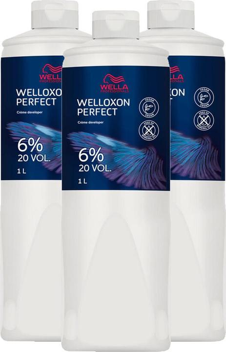 Produktbild Wella Welloxon Perfect Creme Developer 3er Set 6 % - 20 Vol.