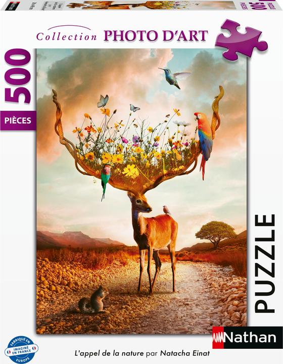 Nathan Puzzle 500 pieces Nature's Call (500 Teile)