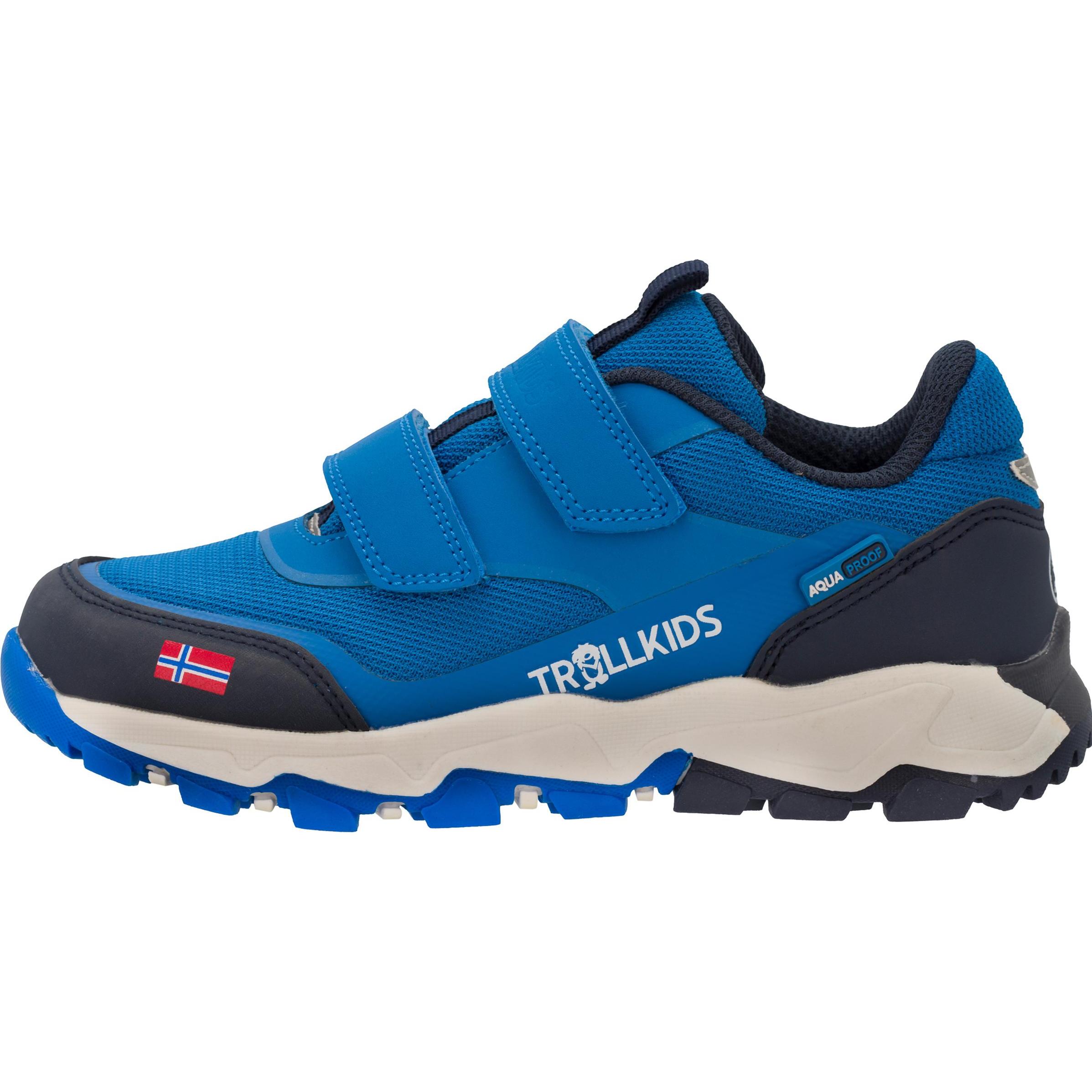 Trollkids, Unisex, Wanderschuhe, Preikestolen Hiker Schuhe (30), Blau