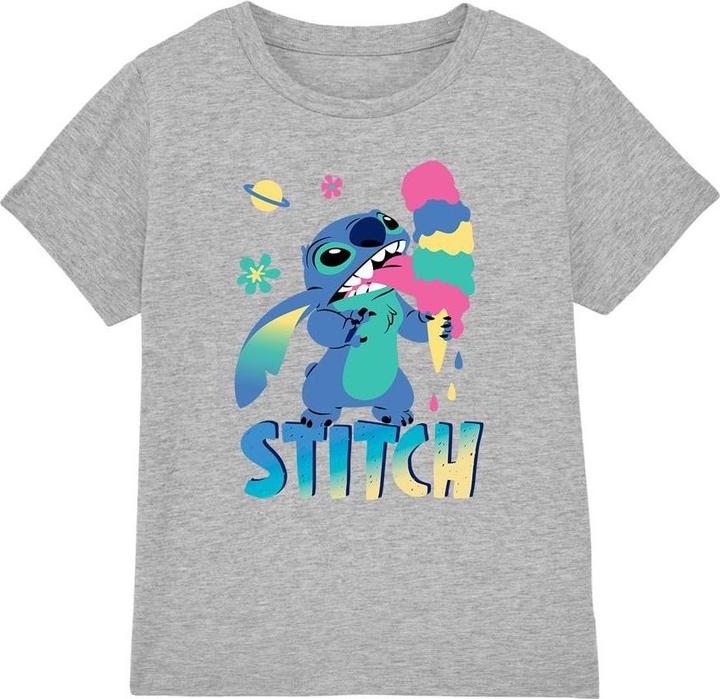Produktbild Lilo & Stitch TShirt meliert (128)