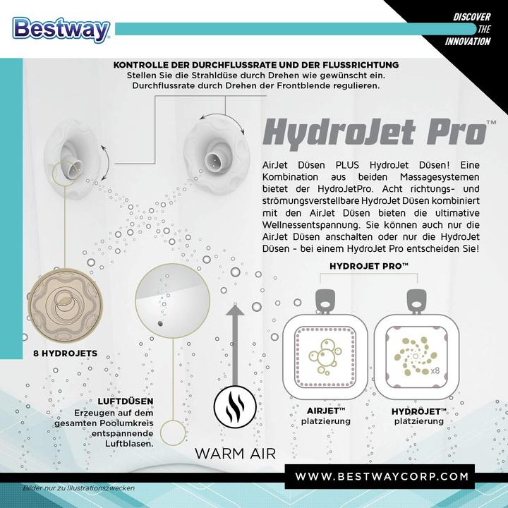 Actual product image Bestway Lay-Z-Spa Maldives HydroJet Pro (7 pers.)