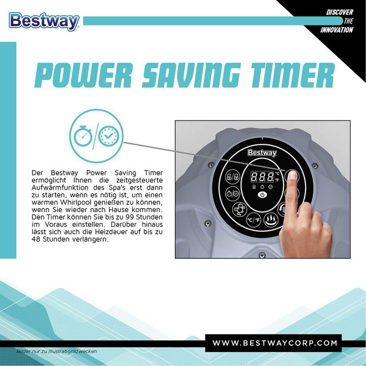 Actual product image Bestway Lay-Z-Spa Maldives HydroJet Pro (7 pers.)