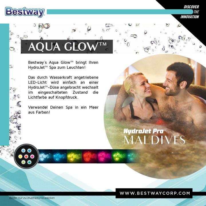 Actual product image Bestway Lay-Z-Spa Maldives HydroJet Pro (7 pers.)