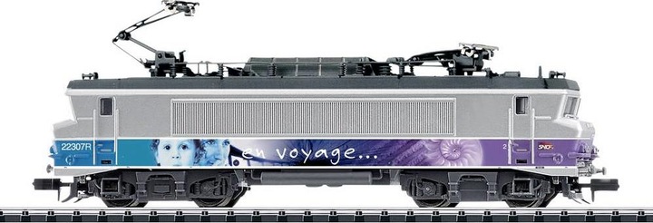 MiniTrix SNCF electric locomotive series BB 22200 (Track N)