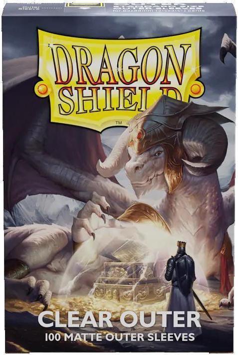 Actual product image Arcane Tinman Outer Sleeves Dragon Shield Matte (x100)