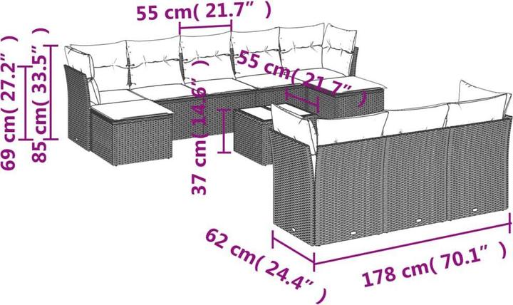 Produktbild vidaXL Magnus