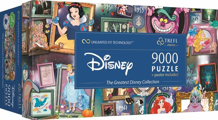 Productafbeelding Trefl UFT puzzel - De grootste Disney collectie (9000 onderdelen)