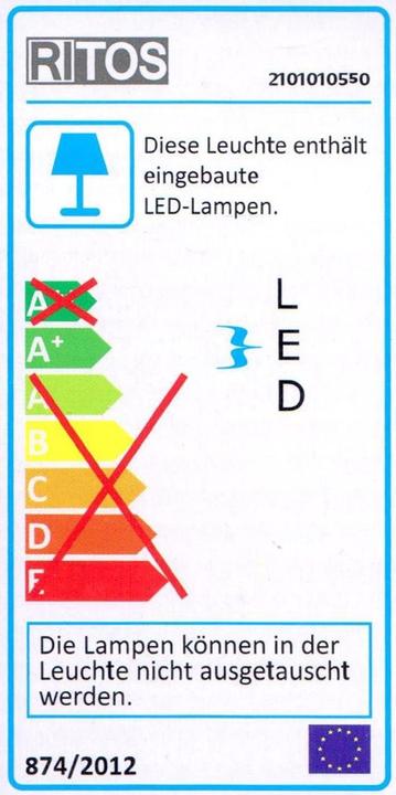 Energy Label REV LED moisture-proof luminaire Motion detector (800 lm)