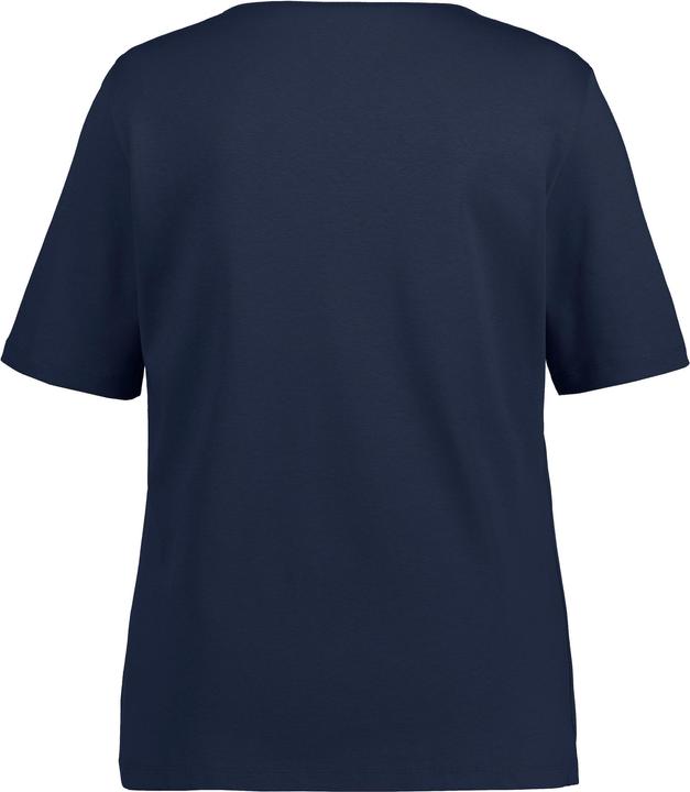 Produktbild Ulla Popken Shirt, doppellagige Vorderseite, Slim, Rundhals, Halbarm (58)