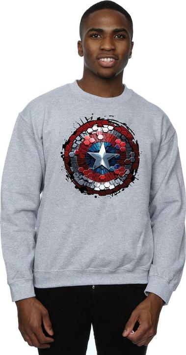 Produktbild Captain America Civil War Hex Shield Sweatshirt (XXL)