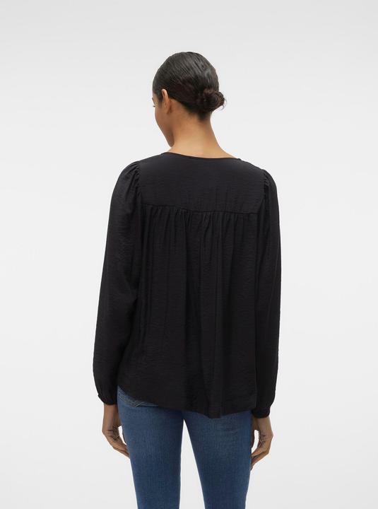 Immagine prodotto Vero Moda Vestibilità regolare Colletto alla mandarina Polso elasticizzato Camicia Camicia (M)