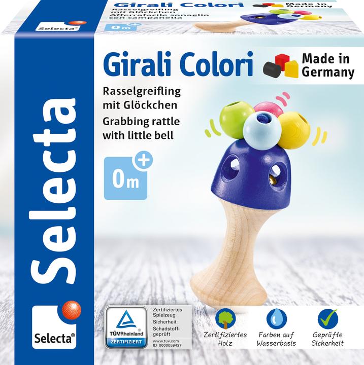 Productafbeelding Selecta Spielzeug Girali Colori Handgreepgrijper