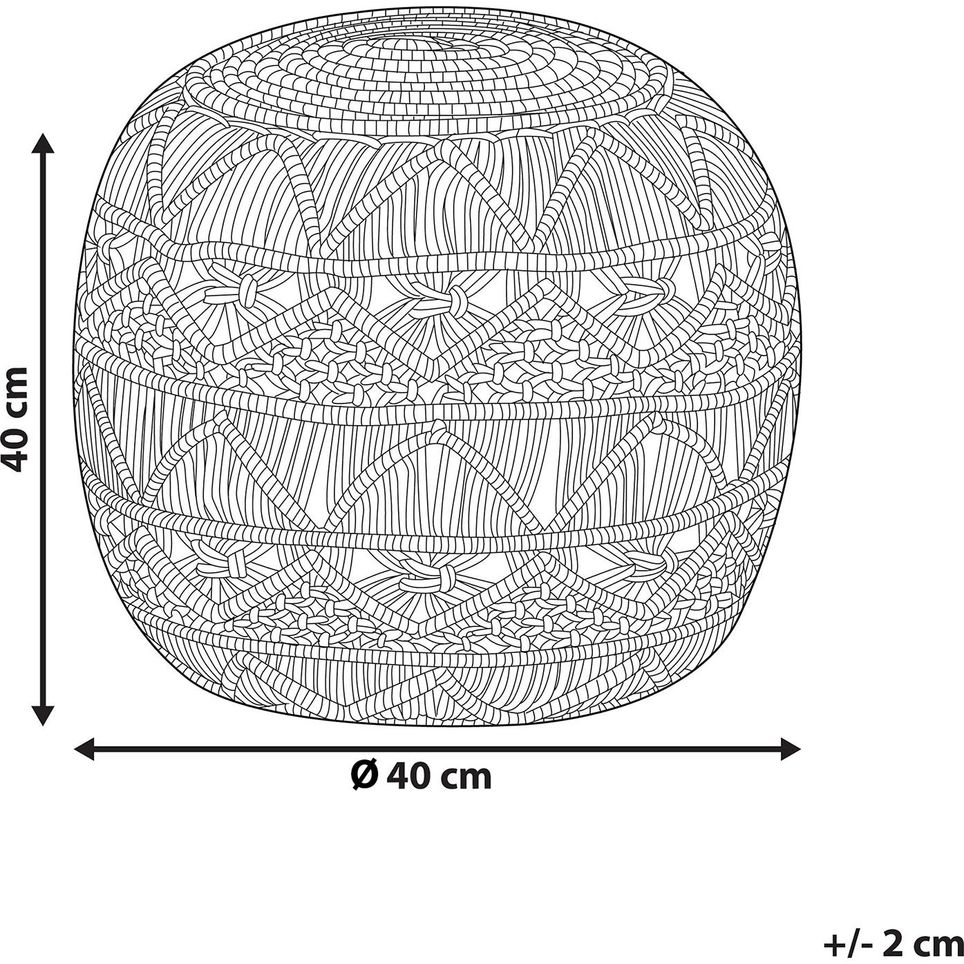 Thumbnail - Beliani, Hocker + Pouf, Kayseri